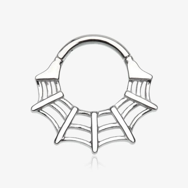 Spiderweb Hinged Clicker - Titan
