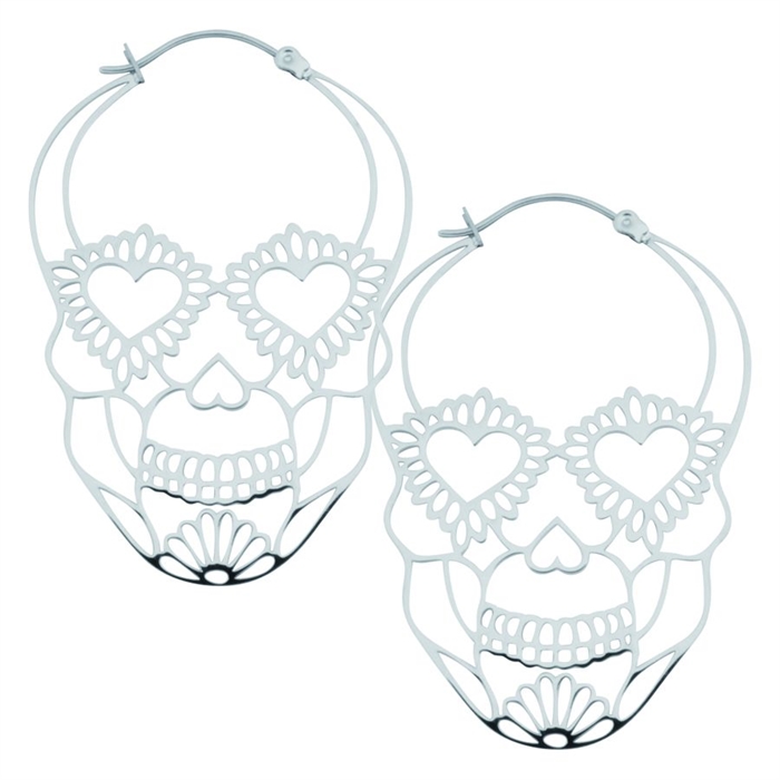 Sugarskull Hoops - Säljs i par