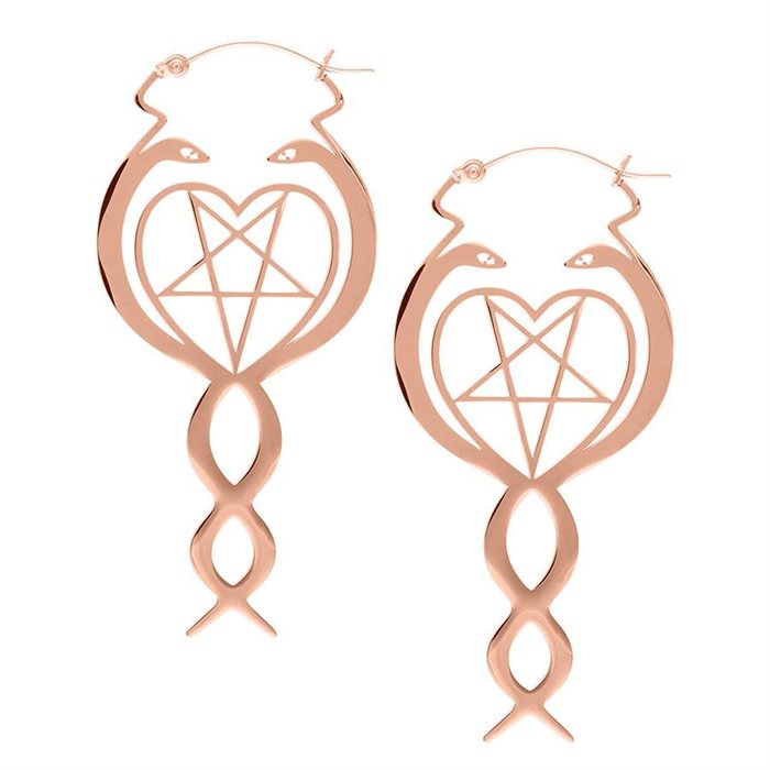 Nagini Rosé Hoops - Säljs i par