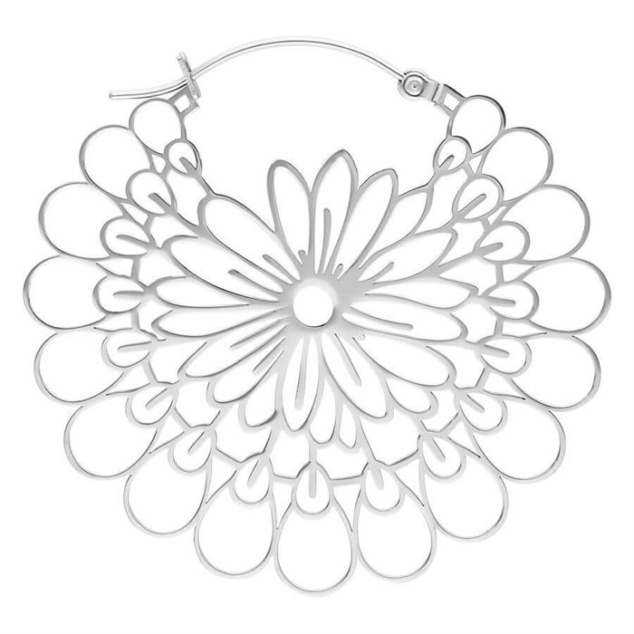Daisy Hoops - Säljs i par