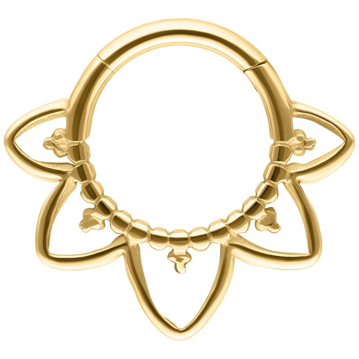 Flower Lines Clicker - Guld Titan