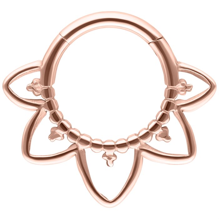 Flower Lines Clicker - Rosé Titan
