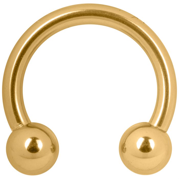 Guldig Hästsko Barbell - Titan Basic