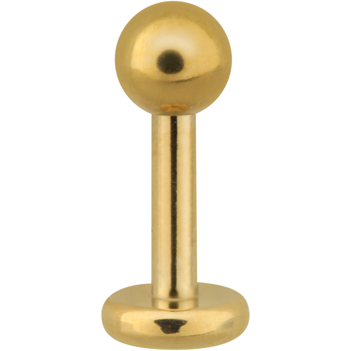 Labret 1.6mm - Guld Titan