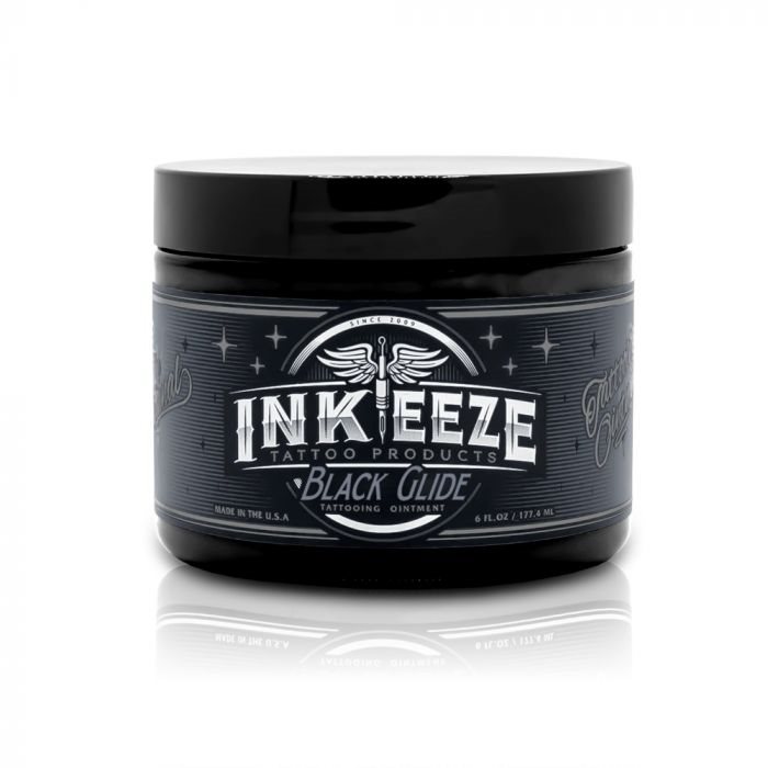 INK EEZE Black Tattoo Glide & Aftercare - Burk 175 gram.
