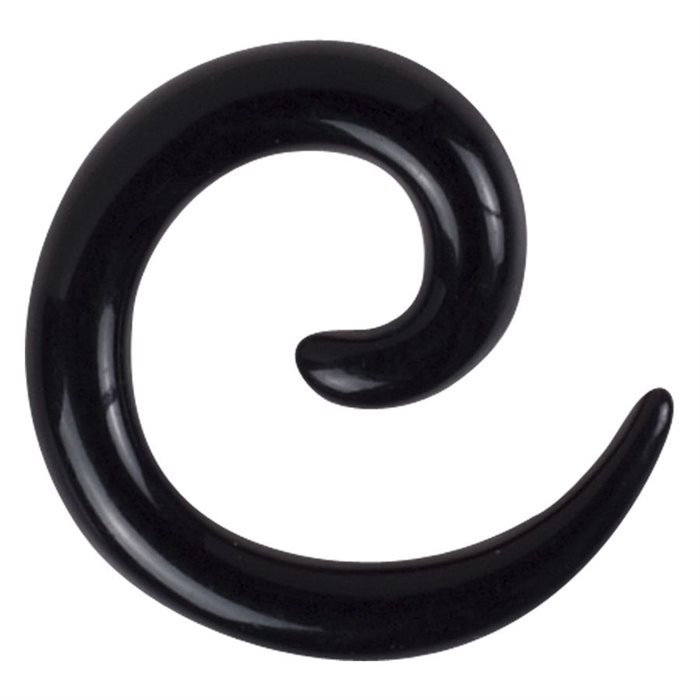 Svart Acrylic Spiral