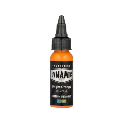 Dynamic Platinum Tattoo Ink - Bright Orange (30 ml)