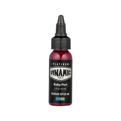 Dynamic Platinum Tattoo Ink - Ruby Port (30 ml)