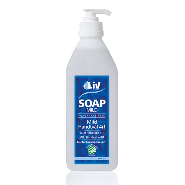 Flytande handtvål - LIV- Pumpflaska 600 ml