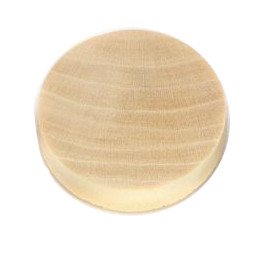 Darker Shade of Crocodile Wood Solid Plugs - 38mm