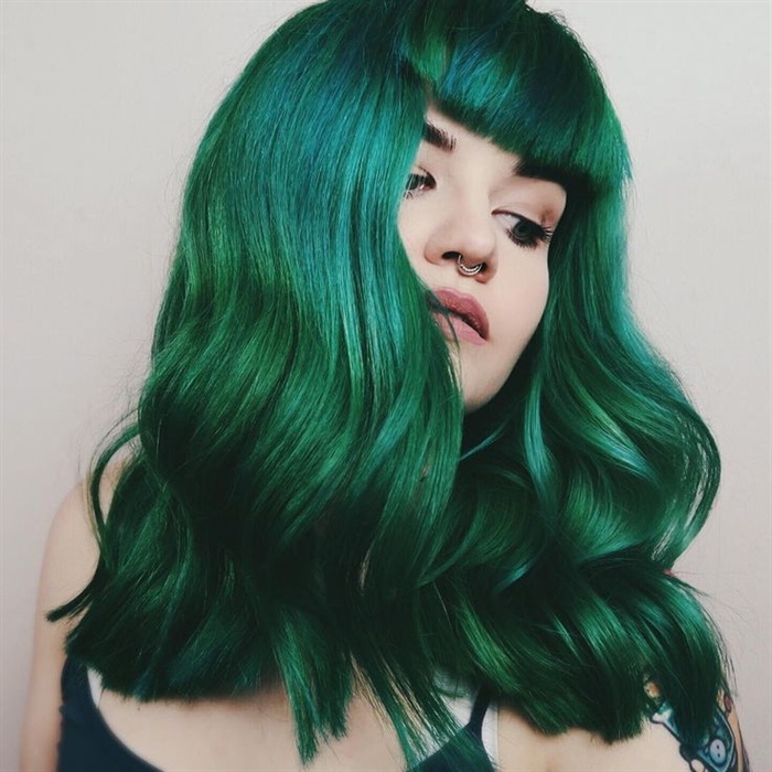 Arctic Fox Semi Permanent Hair Colors Phantom Green