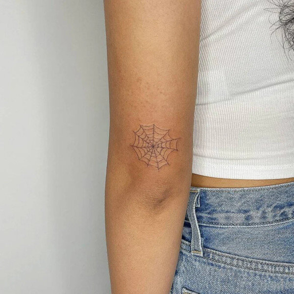 Spider Web Ink Tattoos Spider Web On Shoulder Tattoo Printable