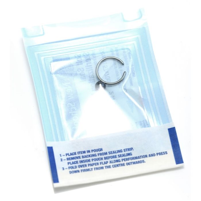 Sterila Ball Closure Ringar i Titan - 10st