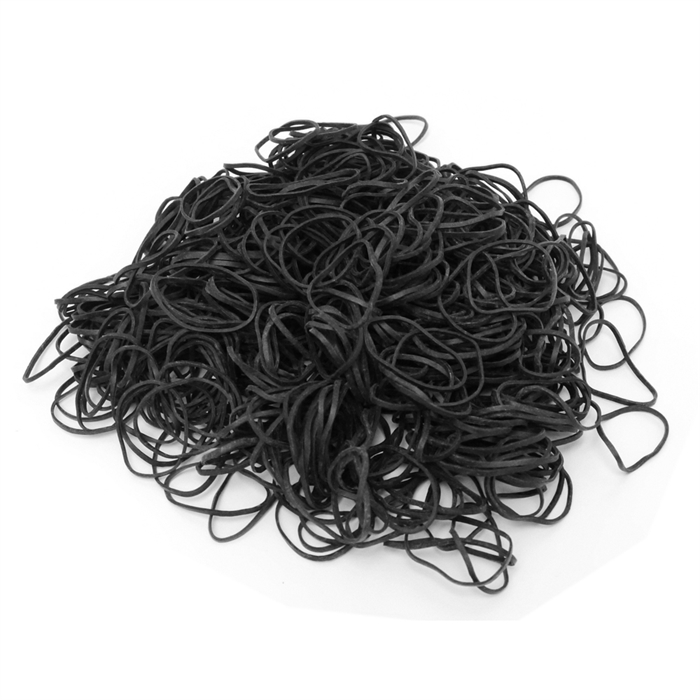 Standard #12 Rubber Bands - Black