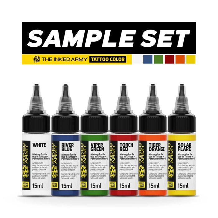 The Inked Army - Sample Set - 6 x 15 ml