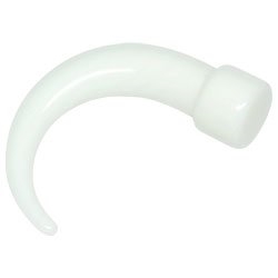 Acrylic White Ear Claw