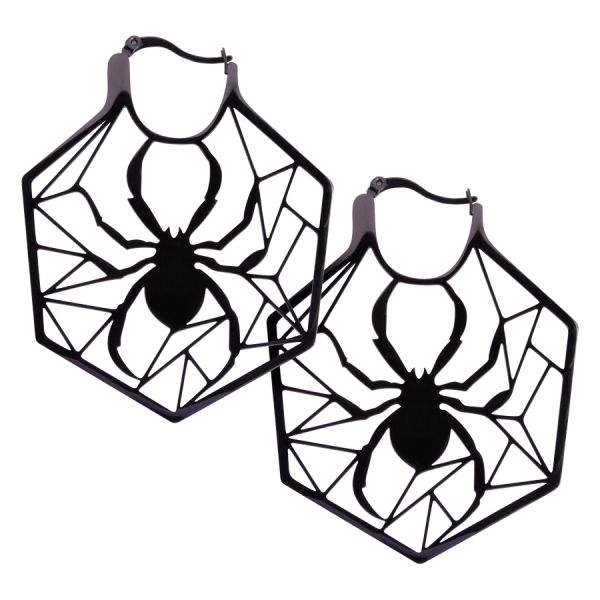 Spiderweb Hoops - Säljs i par