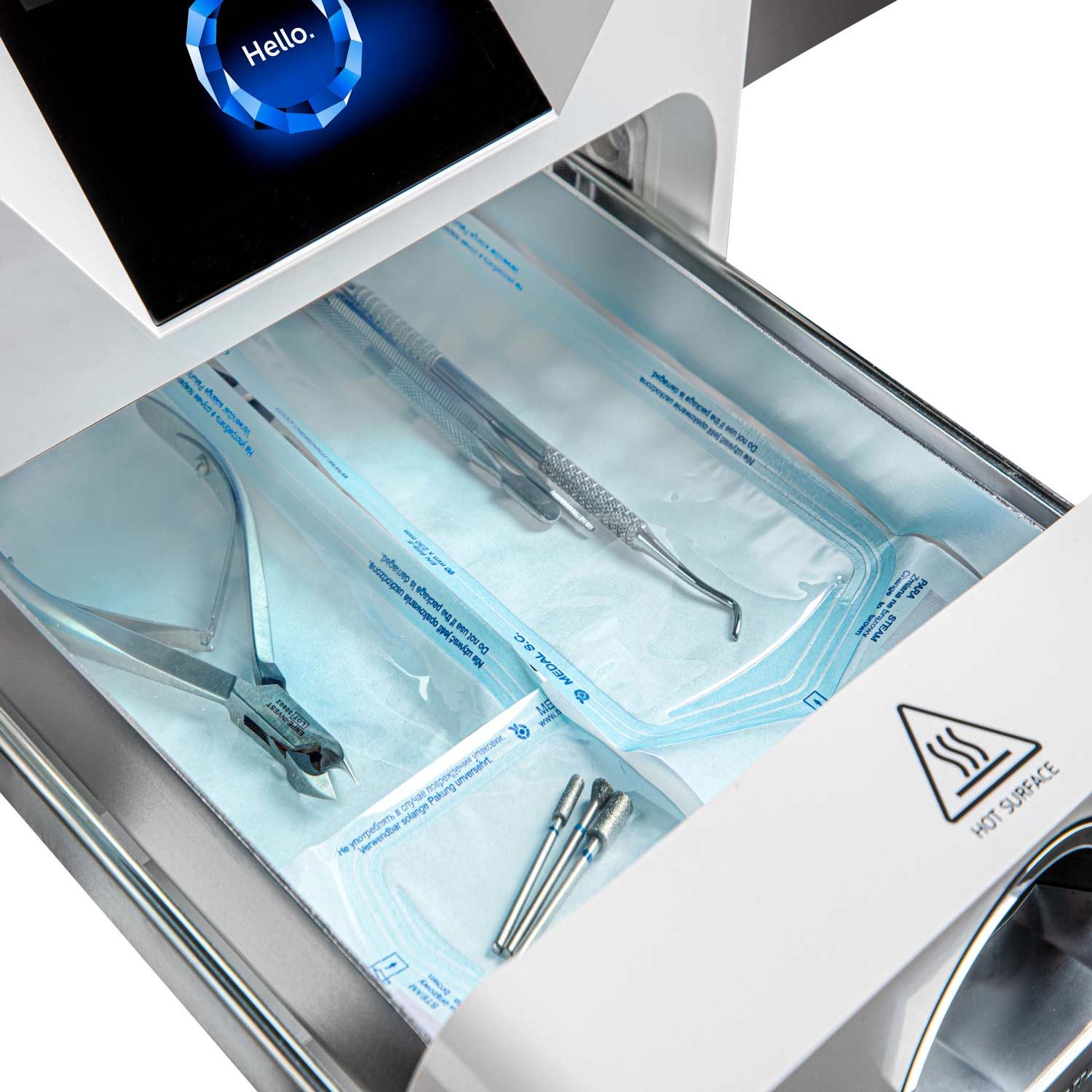 Enbio Autoclave - Autoclave pour la stérilisation des piercings classe B -  Hand Ink