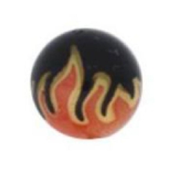 Product Image for Gängad Plast Kula - Flames