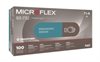 XXL Microflex BLACK Powder Free Nitrile gloves - Box of 90 pc