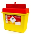 Kanylburk i plast / Plastic Sharp Disposal box