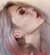Golden Chunky Chain Hoops - Sold in pair