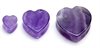 Heartshaped Amethyst  Plug