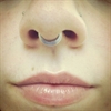 Concave Hinged Septum Ring - Stål