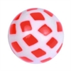 Acrylic-Threaded-Design-Ball-07--UV-Active-Red-Diamonds-On-White