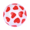 Acrylic-Threaded-Design-Ball-08---UV-Active-Red-Hearts-On-White