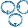 Anodised (färgad) Ball Closure Ring - Titan