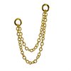 Guldig Double Ear Chain 02 - Stål