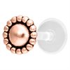 Rosé Nub BioPlast® Push-fit Labret