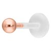 Rosé Ball BioPlast® Push-fit Labret 