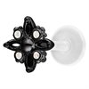 Black Polar Star BioPlast® Push-fit Labret 