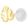 Golden Monstera BioPlast® Push-fit Labret 