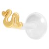 Golden Snake BioPlast® Push-fit Labret 