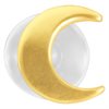 Golden Moon BioPlast® Push-fit Labret 