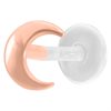 Rosé Moon BioPlast® Push-fit Labret 