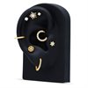 Pave Set Hinged Septum Clicker - Guld Stål