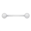 Micro Barbell - Clear Bioplast®