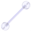 Barbell Clear BioPlast® 