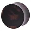 Brown/Black Concave Ebonywood plug