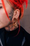 Rosé Oriental Ear Weights - Säljs i par