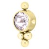 Swarovski Bindi Clip in Kula - Guld Titan