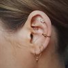 Ball Closure Ring - Guld Titan