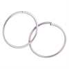 Stål Hoops 55mm - Säljs i par