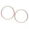 Rosé Hoops 72mm - Säljs i par