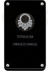 Cluster Clicker w. Swarovski Zirconia Stones 06 - Titan