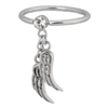 Hanging Wings Steel Ring